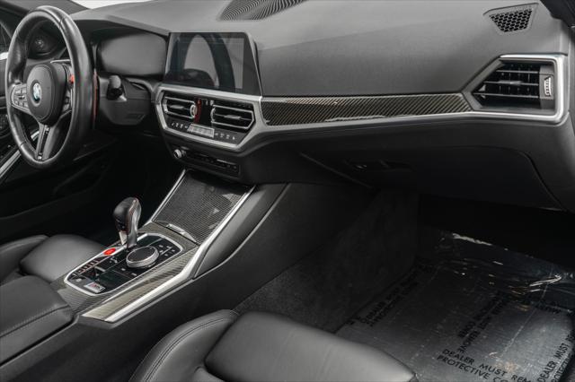 used 2022 BMW M3 car, priced at $83,900