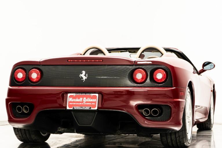 used 2004 Ferrari 360 Spider car, priced at $117,900