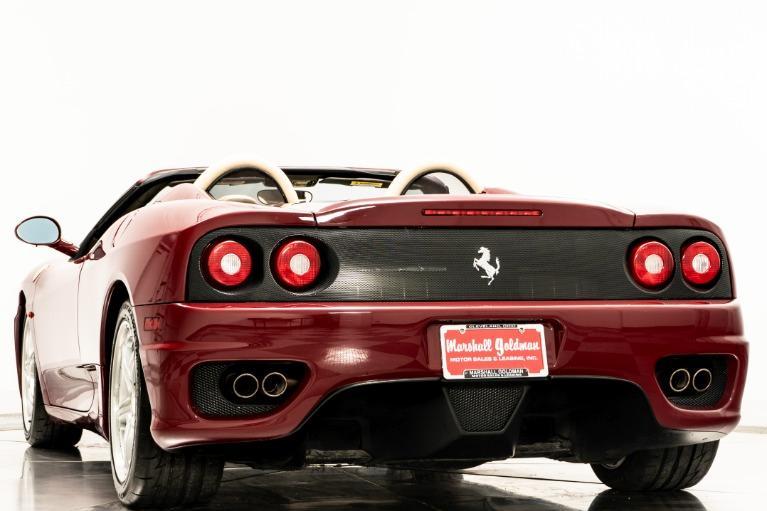 used 2004 Ferrari 360 Spider car, priced at $117,900