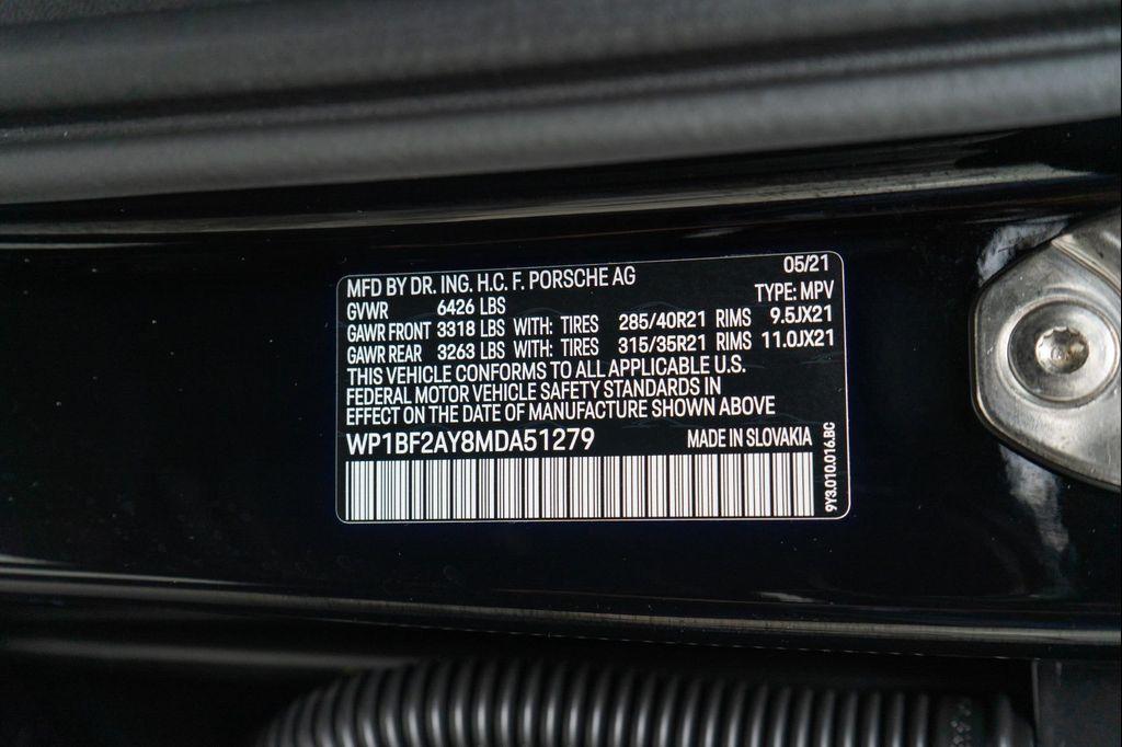 used 2021 Porsche Cayenne car, priced at $94,900