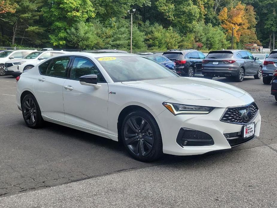 used 2023 Acura TLX car, priced at $44,900