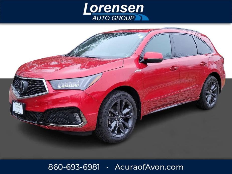 used 2020 Acura MDX car, priced at $35,583