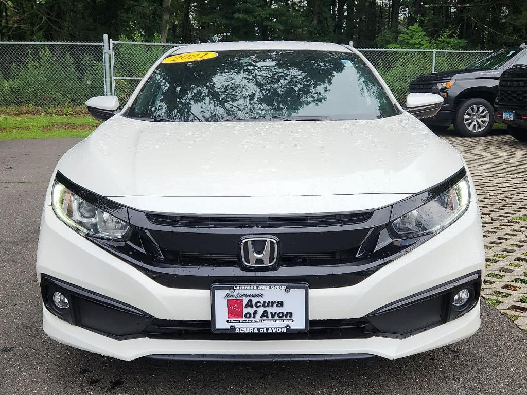 used 2021 Honda Civic car, priced at $18,995