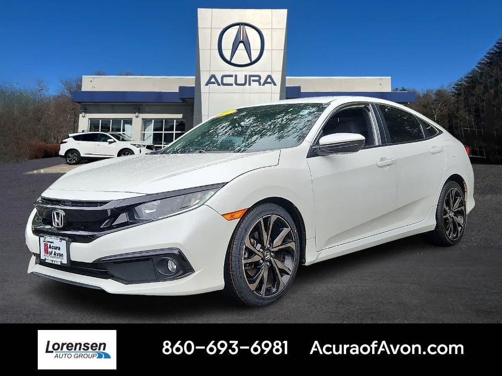 used 2021 Honda Civic car, priced at $18,995