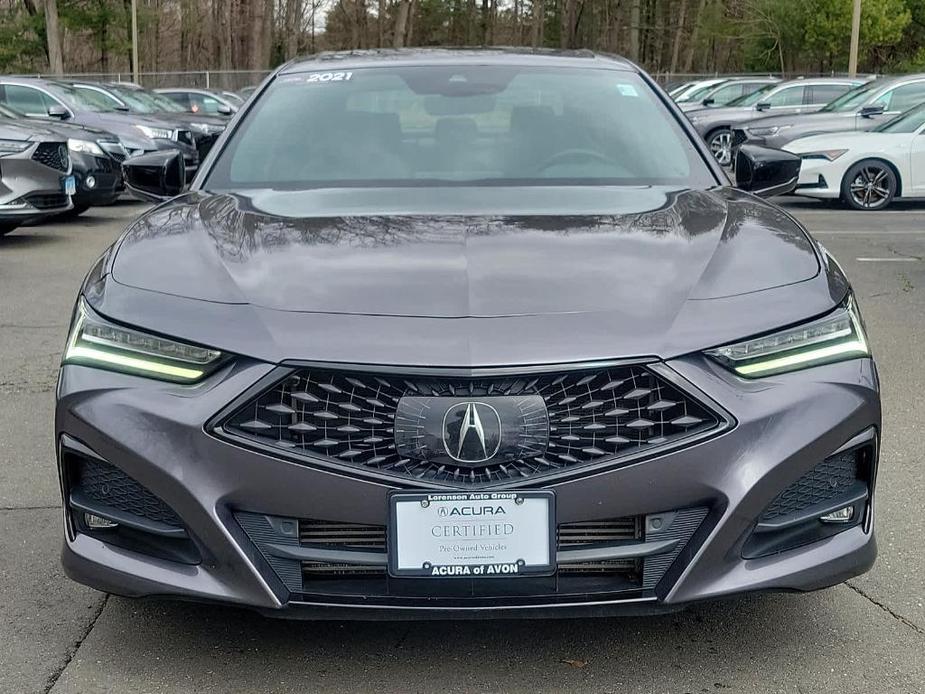 used 2021 Acura TLX car, priced at $33,900
