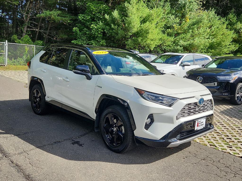 used 2019 Toyota RAV4 Hybrid car, priced at $26,295