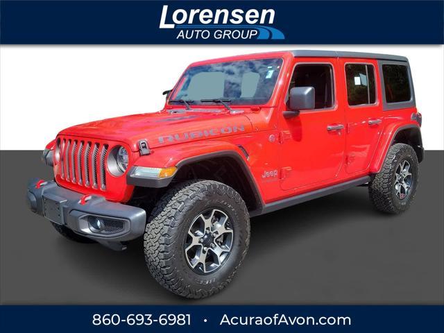 used 2021 Jeep Wrangler Unlimited car, priced at $37,982