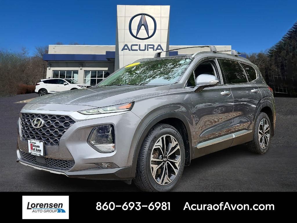 used 2019 Hyundai Santa Fe car, priced at $17,948