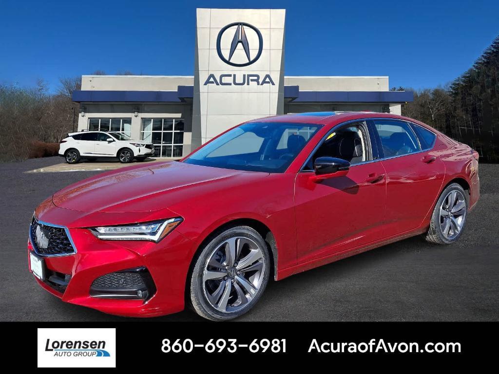 used 2021 Acura TLX car, priced at $35,800