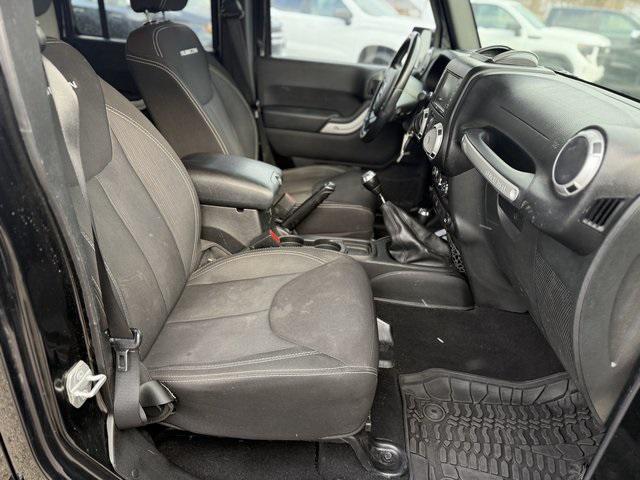 used 2015 Jeep Wrangler Unlimited car, priced at $17,298