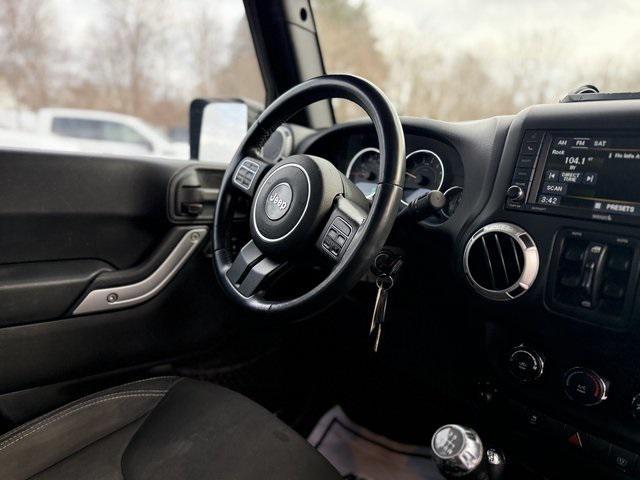 used 2015 Jeep Wrangler Unlimited car, priced at $17,298
