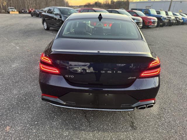 used 2023 Genesis G70 car, priced at $28,448