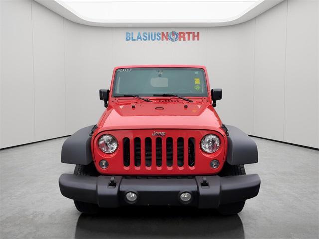 used 2016 Jeep Wrangler car, priced at $14,988