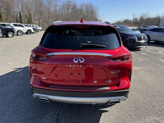 used 2021 INFINITI QX50 car, priced at $25,901