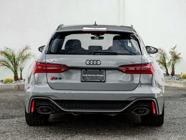 new 2025 Audi RS 6 Avant car, priced at $152,025