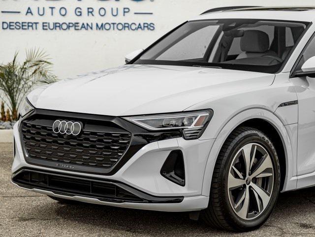 used 2024 Audi Q8 e-tron car, priced at $34,997