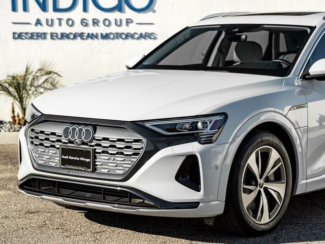 used 2024 Audi Q8 e-tron car, priced at $46,943