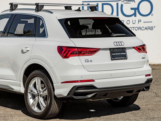 used 2024 Audi Q3 car, priced at $35,998
