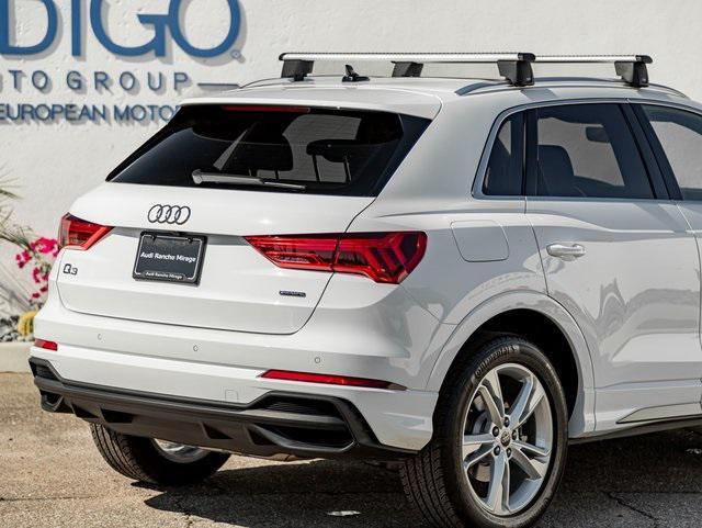 used 2024 Audi Q3 car, priced at $35,998