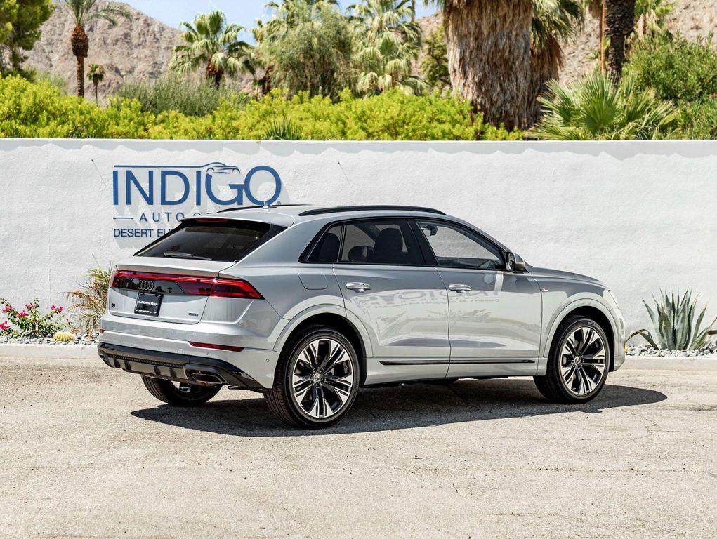 new 2025 Audi Q8 car, priced at $84,430