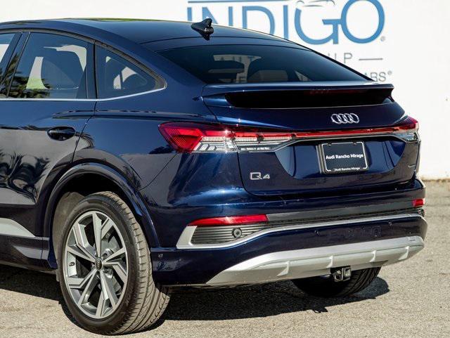 used 2023 Audi Q4 e-tron car, priced at $30,927