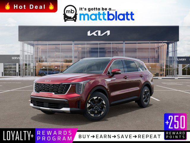 new 2025 Kia Sorento car, priced at $38,535
