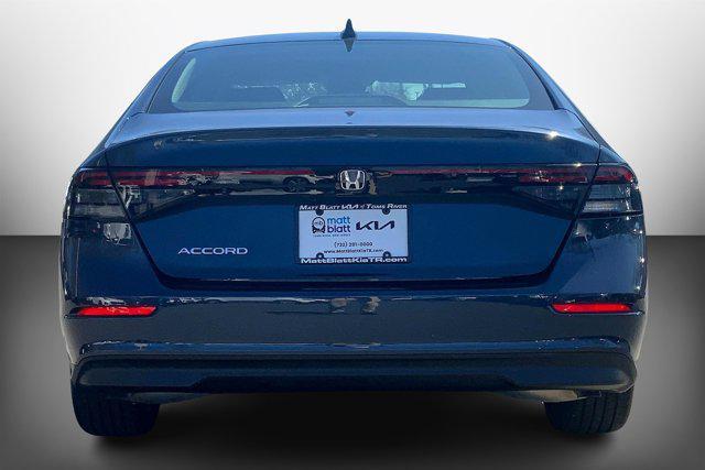 used 2025 Honda Accord car, priced at $29,990