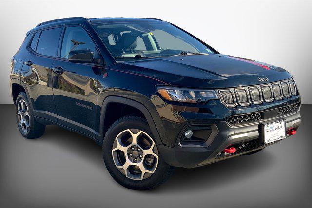 used 2022 Jeep Compass car, priced at $23,990