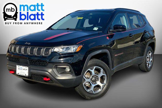 used 2022 Jeep Compass car, priced at $23,990