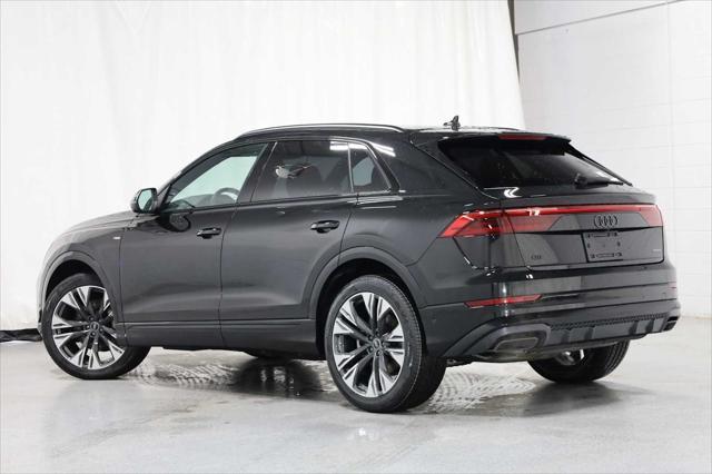 new 2025 Audi Q8 car, priced at $92,255