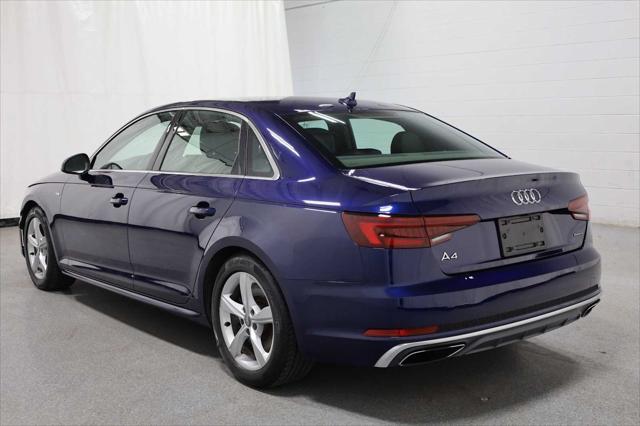 used 2019 Audi A4 car, priced at $19,999