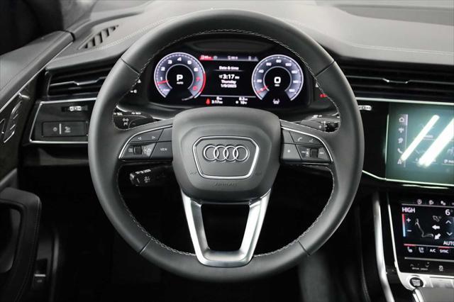 new 2025 Audi Q8 car, priced at $92,255