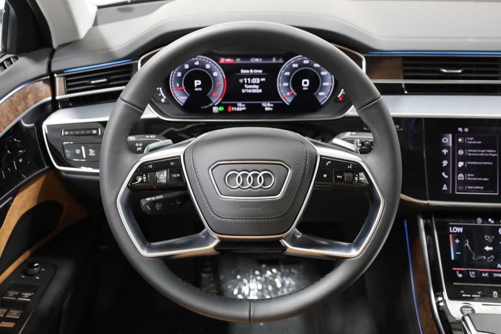 new 2024 Audi A8 car, priced at $107,810