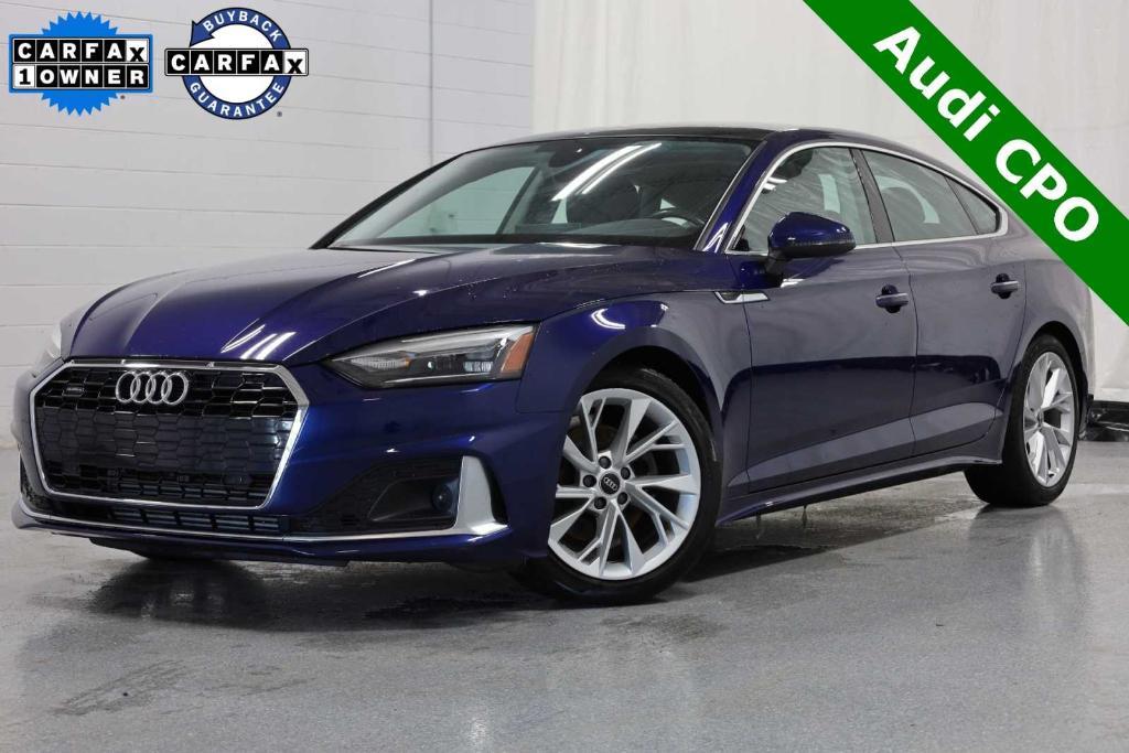 used 2022 Audi A5 car, priced at $29,405