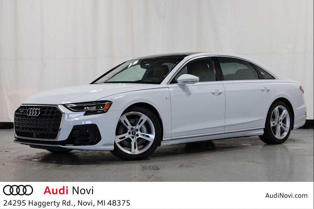 new 2025 Audi A8 car, priced at $95,995