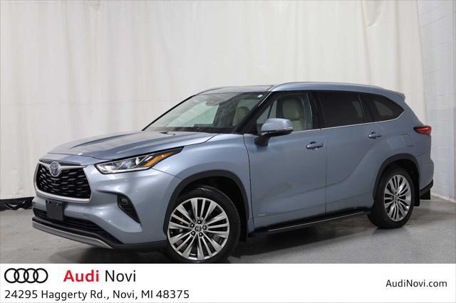 used 2022 Toyota Highlander Hybrid car, priced at $41,249