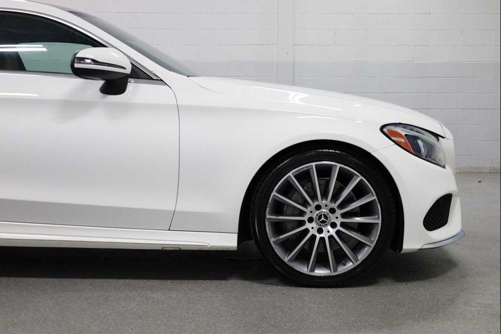 used 2018 Mercedes-Benz C-Class car, priced at $23,499