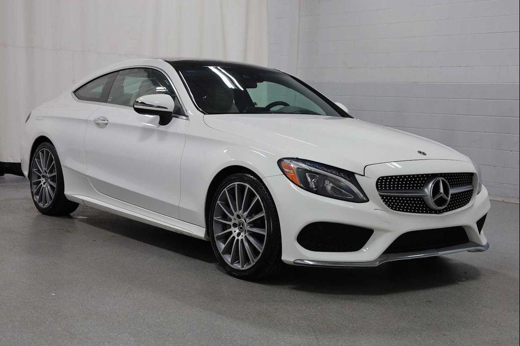 used 2018 Mercedes-Benz C-Class car, priced at $23,499