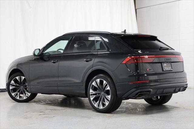 new 2025 Audi Q8 car, priced at $92,165