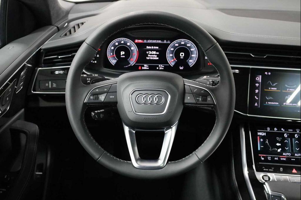 new 2025 Audi Q8 car, priced at $87,495