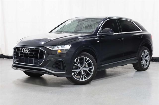 used 2021 Audi Q8 car, priced at $42,499