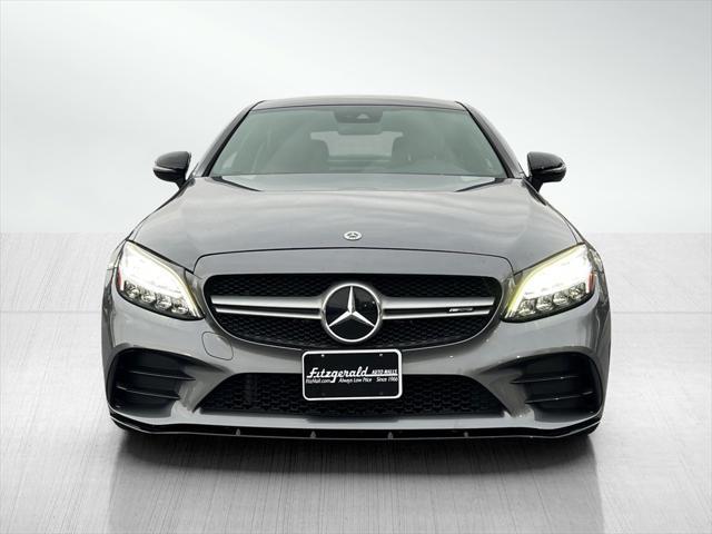 used 2022 Mercedes-Benz AMG C 43 car, priced at $39,995