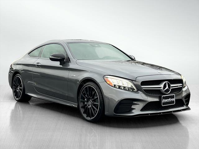 used 2022 Mercedes-Benz AMG C 43 car, priced at $39,995