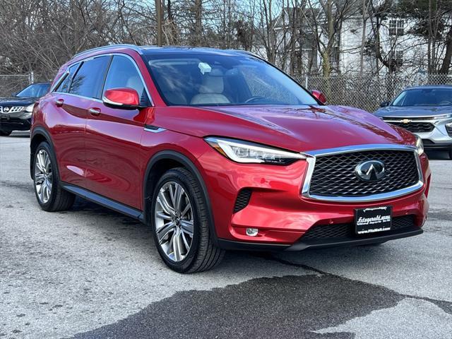 used 2022 INFINITI QX50 car, priced at $28,495