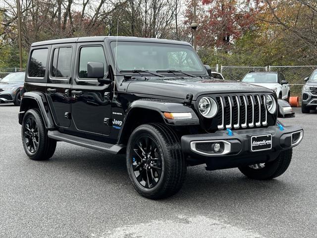 used 2022 Jeep Wrangler Unlimited 4xe car, priced at $33,995