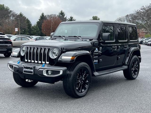 used 2022 Jeep Wrangler Unlimited 4xe car, priced at $33,995