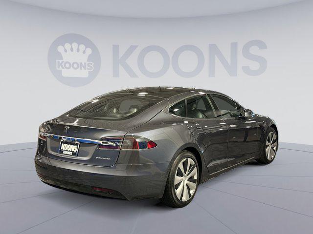 used 2021 Tesla Model S car, priced at $42,768
