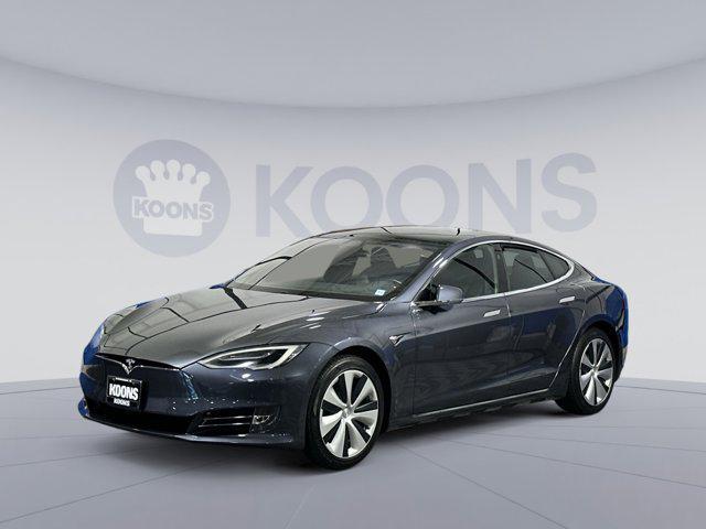 used 2021 Tesla Model S car, priced at $42,768