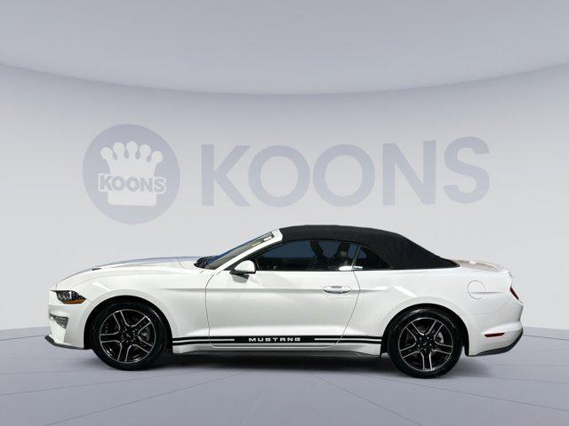 used 2021 Ford Mustang car, priced at $15,500