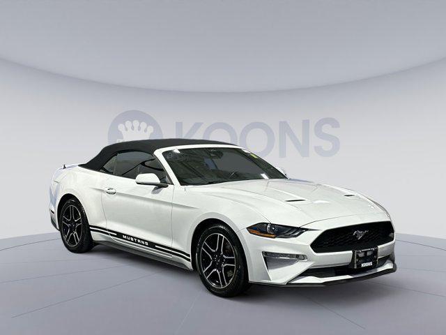 used 2021 Ford Mustang car, priced at $15,500